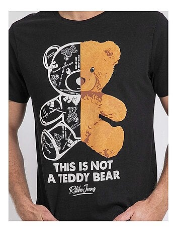 Camiseta de manga corta cuello redondo de puro algodón JAKITED