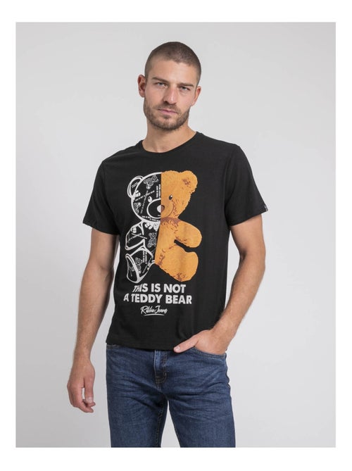 Camiseta de manga corta cuello redondo de puro algodón JAKITED - Kiabi