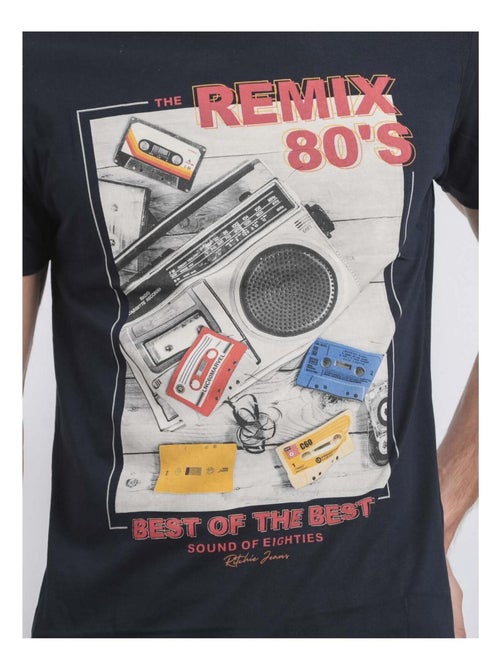 Camiseta de manga corta cuello redondo de puro algodón JAMIX - Kiabi