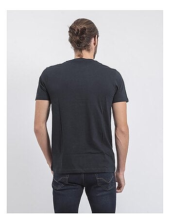 Camiseta de manga corta cuello redondo de puro algodón JANVILLE