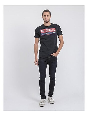 Camiseta de manga corta cuello redondo de puro algodón JANVILLE