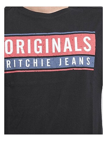 Camiseta de manga corta cuello redondo de puro algodón JANVILLE