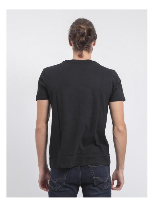 Camiseta de manga corta cuello redondo de puro algodón JANVILLE - Kiabi