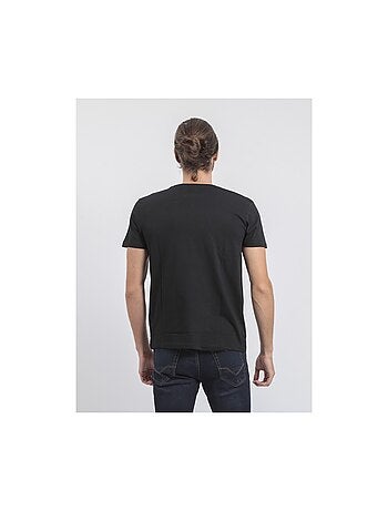 Camiseta de manga corta cuello redondo de puro algodón JARDIN