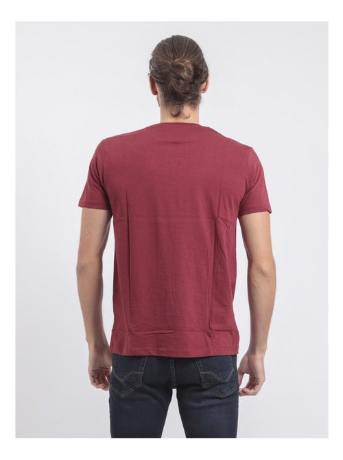 Camiseta de manga corta cuello redondo de puro algodón JIBIDEL - Kiabi Camiseta de manga corta cuello redondo de puro algodón JIBIDEL - Kiabi