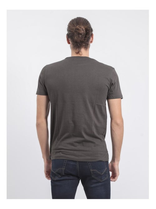 Camiseta de manga corta cuello redondo de puro algodón JIBIDEL - Kiabi