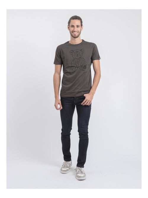 Camiseta de manga corta cuello redondo de puro algodón JIBIDEL - Kiabi
