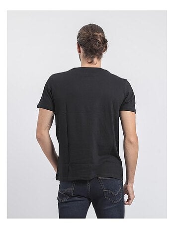Camiseta de manga corta cuello redondo de puro algodón JIBIDEL
