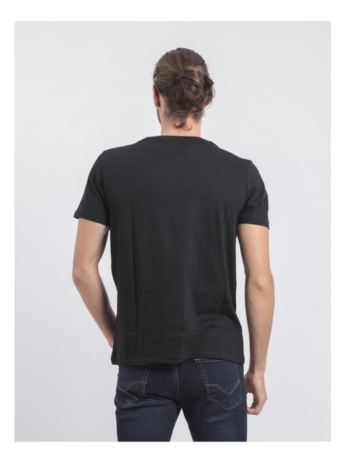 Camiseta de manga corta cuello redondo de puro algodón JIBIDEL - Kiabi Camiseta de manga corta cuello redondo de puro algodón JIBIDEL - Kiabi