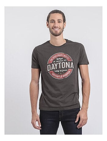 Camiseta de manga corta cuello redondo de puro algodón JOCOBY