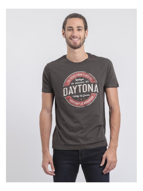 Camiseta de manga corta cuello redondo de puro algodón JOCOBY - Kiabi