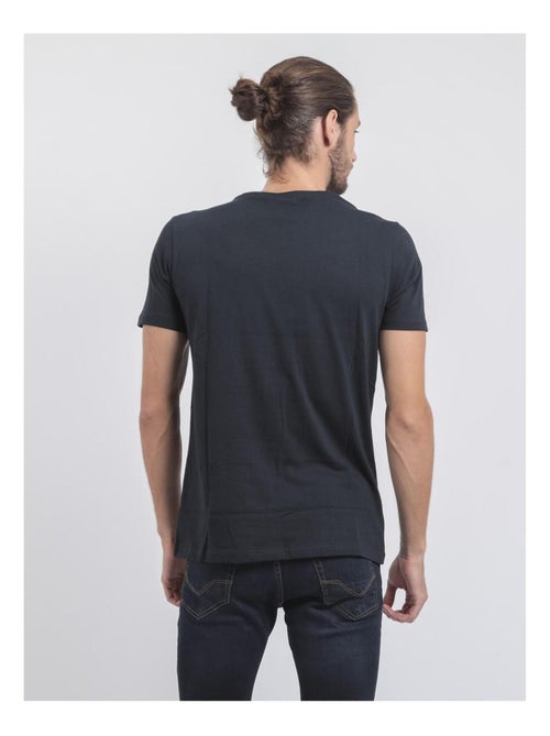 Camiseta de manga corta cuello redondo de puro algodón JOUANCY - Kiabi