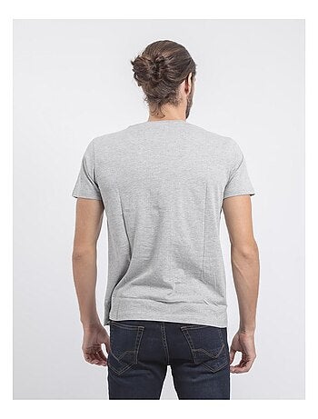 Camiseta de manga corta cuello redondo de puro algodón JOUANCY