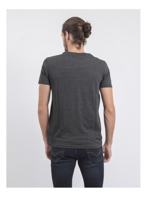Camiseta de manga corta cuello redondo de puro algodón JOULTIX - Kiabi