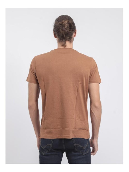 Camiseta de manga corta cuello redondo de puro algodón JOULTIX - Kiabi
