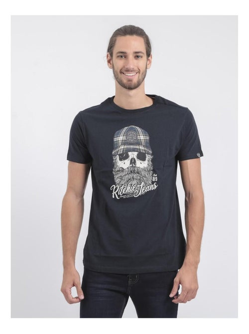 Camiseta de manga corta cuello redondo de puro algodón JUMAX - Kiabi