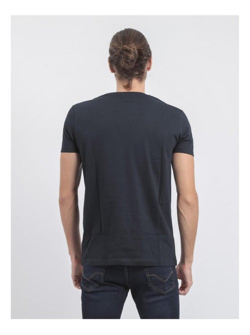 Camiseta de manga corta cuello redondo de puro algodón JUPITOLI - Kiabi