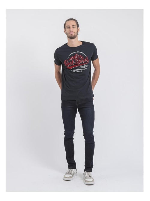Camiseta de manga corta cuello redondo de puro algodón JUPITOLI - Kiabi