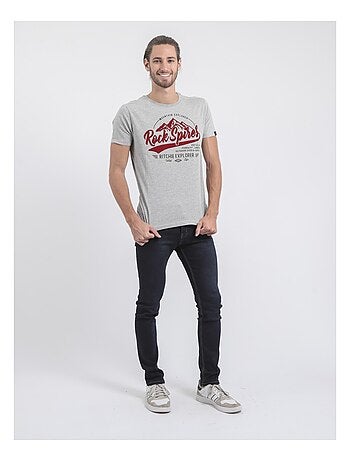 Camiseta de manga corta cuello redondo de puro algodón JUPITOLI