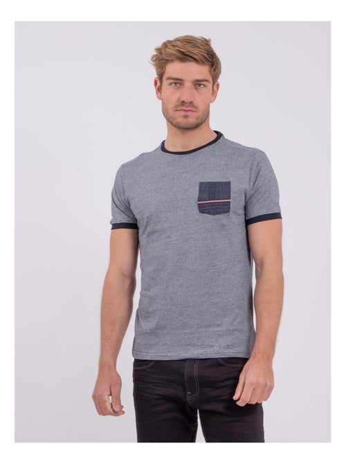 Camiseta de manga corta cuello redondo de puro algodón NABASTIL - Kiabi