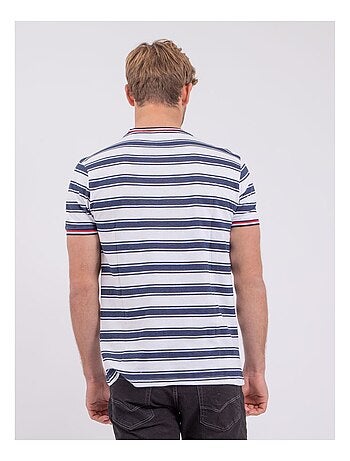 Camiseta de manga corta cuello redondo de puro algodón NABENOR