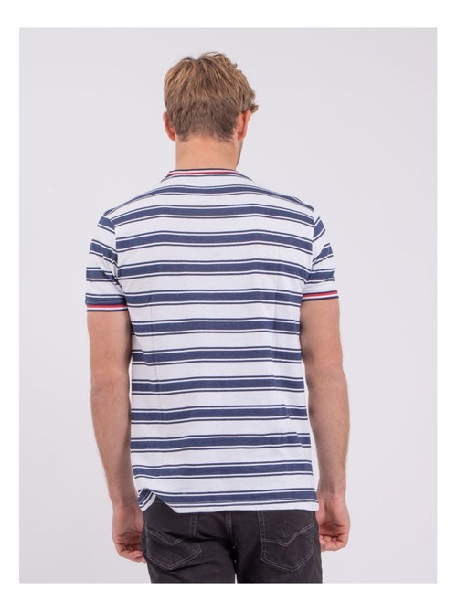 Camiseta de manga corta cuello redondo de puro algodón NABENOR - Kiabi