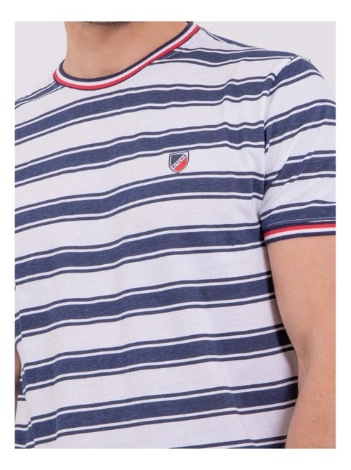 Camiseta de manga corta cuello redondo de puro algodón NABENOR - Kiabi