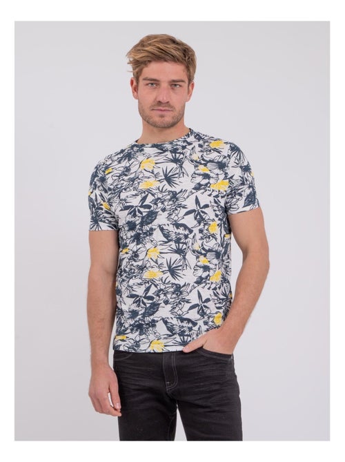 Camiseta de manga corta cuello redondo de puro algodón NAKIWI - Kiabi