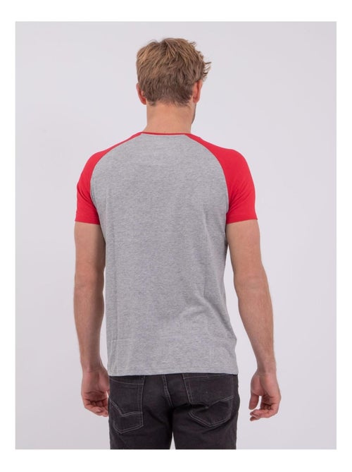 Camiseta de manga corta cuello redondo de puro algodón NECHIN - Kiabi