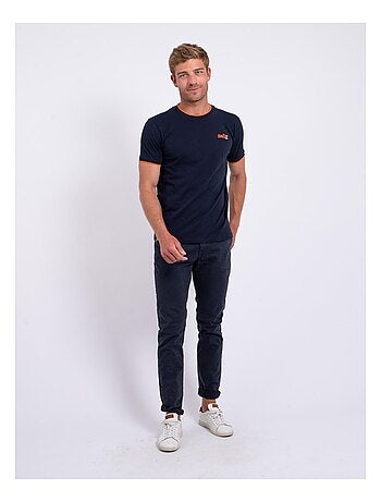 Camiseta de manga corta cuello redondo de puro algodón NENABAR