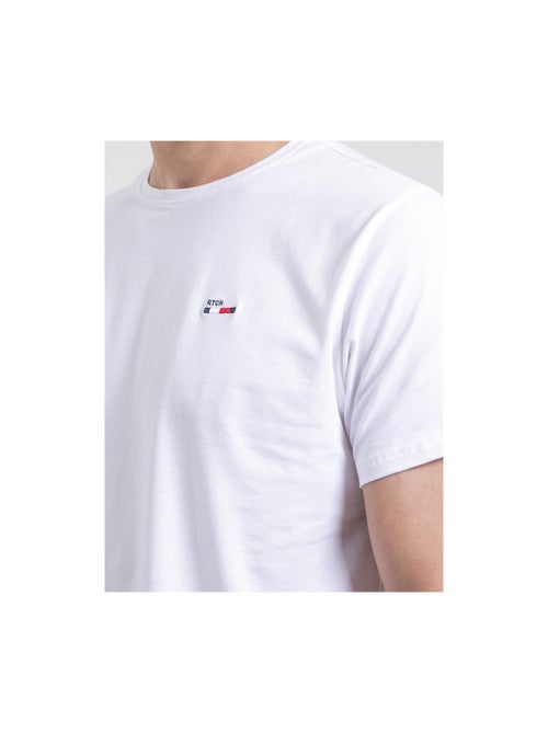 Camiseta de manga corta cuello redondo de puro algodón NEROTEN - Kiabi