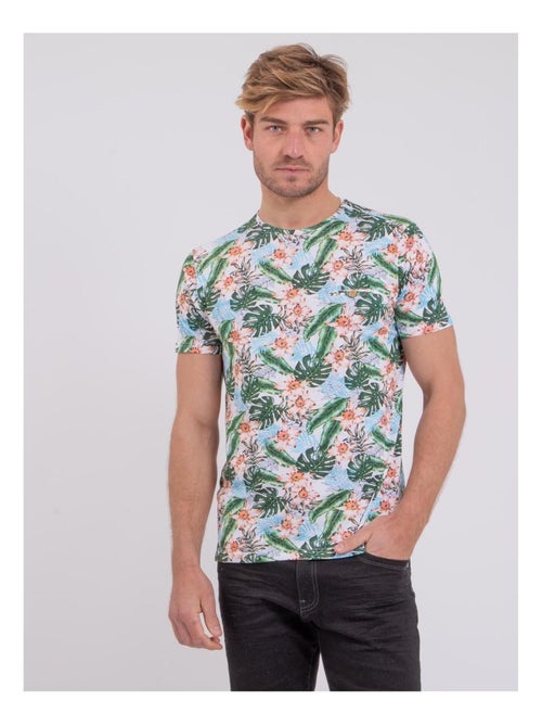 Camiseta de manga corta cuello redondo de puro algodón NIBOLTA - Kiabi