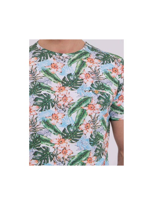 Camiseta de manga corta cuello redondo de puro algodón NIBOLTA - Kiabi