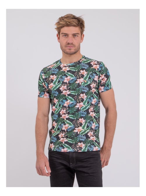 Camiseta de manga corta cuello redondo de puro algodón NIBOLTA - Kiabi