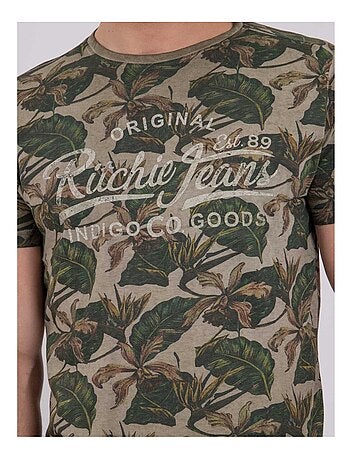 Camiseta de manga corta cuello redondo de puro algodón NIRAMAX