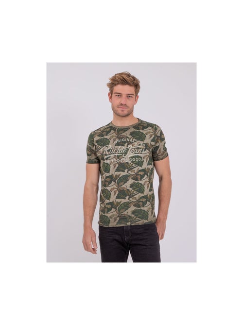 Camiseta de manga corta cuello redondo de puro algodón NIRAMAX - Kiabi