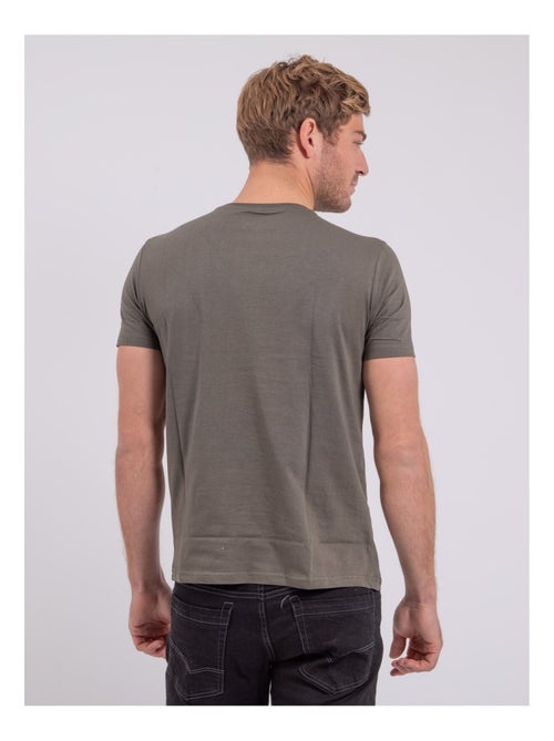 Camiseta de manga corta cuello redondo de puro algodón NOCTAVIO - Kiabi