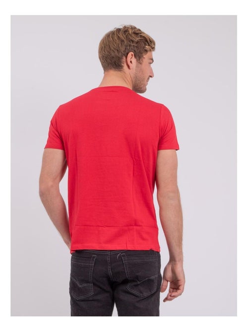 Camiseta de manga corta cuello redondo de puro algodón NOCTAVIO - Kiabi