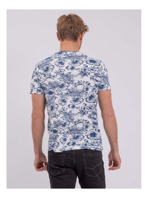 Camiseta de manga corta cuello redondo de puro algodón NOLIBA - Kiabi Camiseta de manga corta cuello redondo de puro algodón NOLIBA - Kiabi