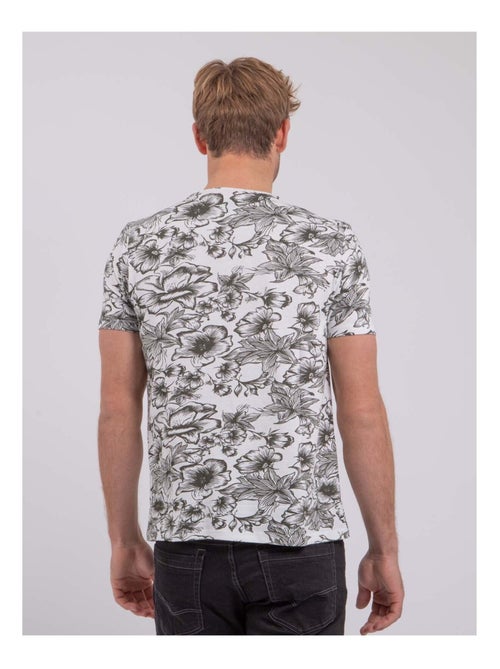 Camiseta de manga corta cuello redondo de puro algodón NOLIBA - Kiabi Camiseta de manga corta cuello redondo de puro algodón NOLIBA - Kiabi