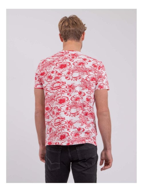 Camiseta de manga corta cuello redondo de puro algodón NOLIBA - Kiabi