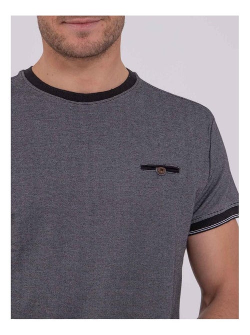 Camiseta de manga corta cuello redondo de puro algodón NOMIKO - Kiabi