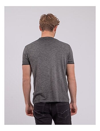 Camiseta de manga corta cuello redondo de puro algodón NOUMARTY