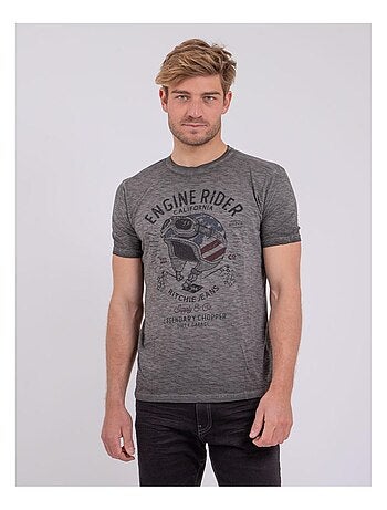 Camiseta de manga corta cuello redondo de puro algodón NUMELWIN