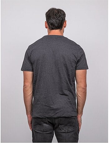 Camiseta de manga corta de algodón con estampado de coches de carreras jigator