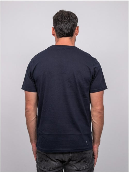 Camiseta de manga corta de algodón con estampado de montaña jampago - Kiabi Camiseta de manga corta de algodón con estampado de montaña jampago - Kiabi