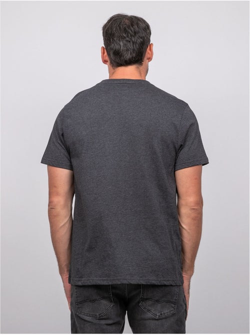 Camiseta de manga corta de algodón con estampado de moto jatoulo - Kiabi Camiseta de manga corta de algodón con estampado de moto jatoulo - Kiabi