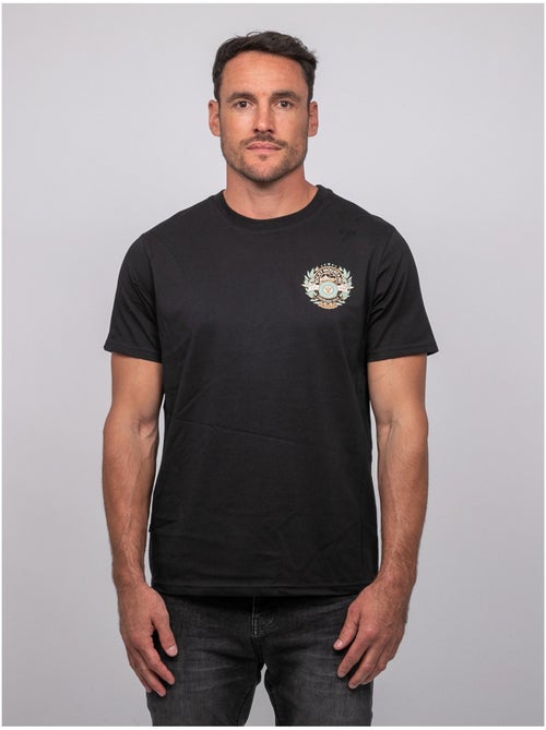 Camiseta de manga corta de algodón con estampado en la espalda jargus - Kiabi Camiseta de manga corta de algodón con estampado en la espalda jargus - Kiabi