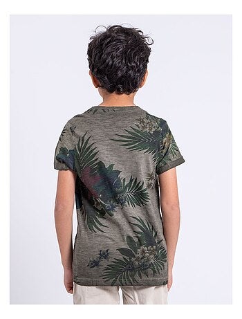 Camiseta de manga corta de cuello redondo de puro algodón NABANE-J