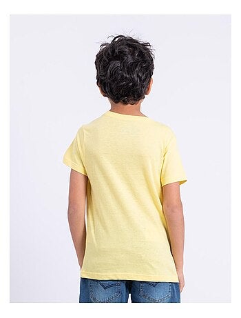 Camiseta de manga corta de cuello redondo de puro algodón NABARZU-J